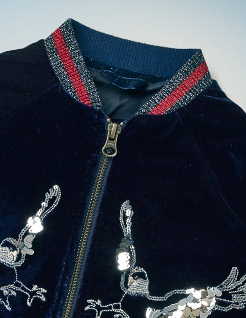Hippogriff Bomber Jacket - Midnight Blue Hippogriff Bomber Jacket - Midnight Blue