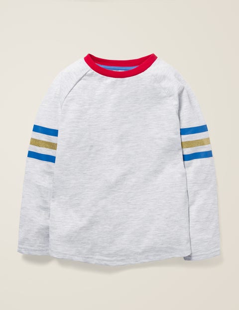Raglan Stripe T-Shirt - Ivory Raglan Stripe T-Shirt - Ivory