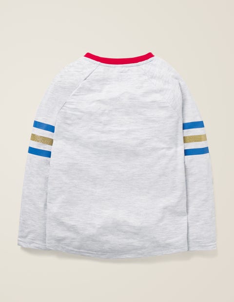 Raglan Stripe T-Shirt - Ivory Raglan Stripe T-Shirt - Ivory