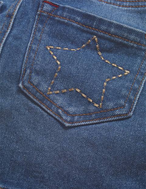 Jupe En Jean À Cinq Poches - Vintage moyen Jupe En Jean À Cinq Poches - Vintage moyen