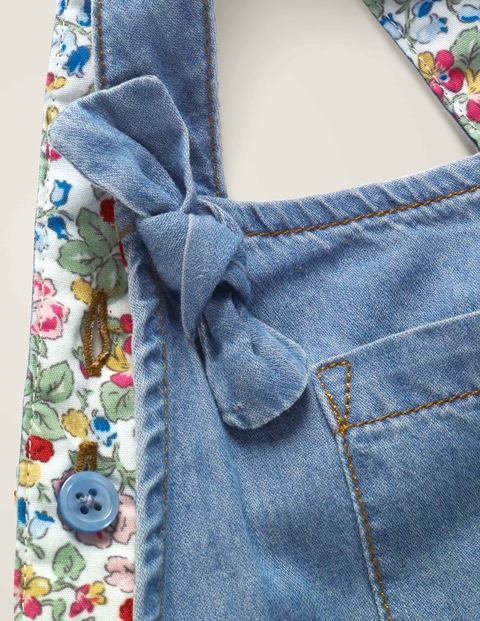 Relaxed Dungarees - Chambray Relaxed Dungarees - Chambray