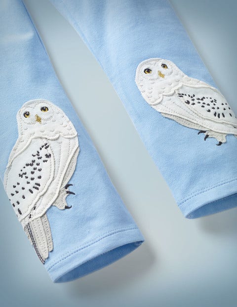 Hedwig Appliqué Leggings - Mist Blue Hedwig Appliqué Leggings - Mist Blue
