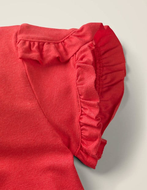 Wrap Sleeve Top - Carmine Red Wrap Sleeve Top - Carmine Red