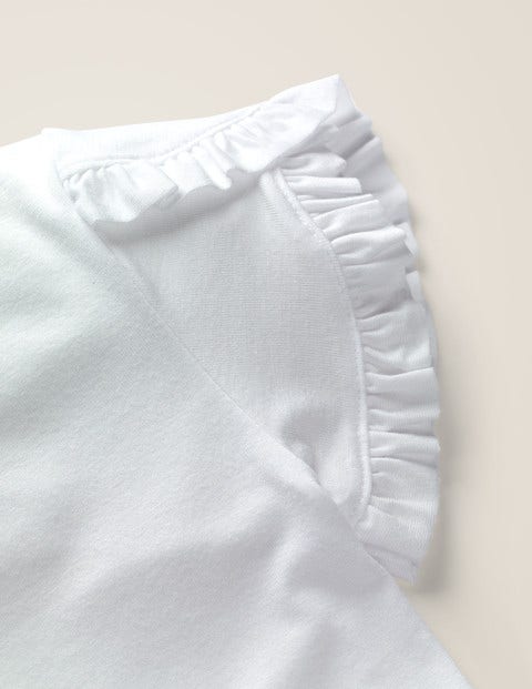 Wrap Sleeve Top - White Wrap Sleeve Top - White