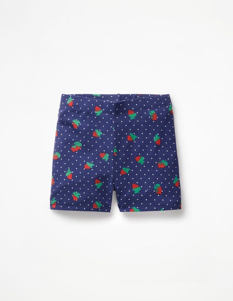 Jersey Shorts - Starboard Blue Strawberry Spot Jersey Shorts - Starboard Blue Strawberry Spot