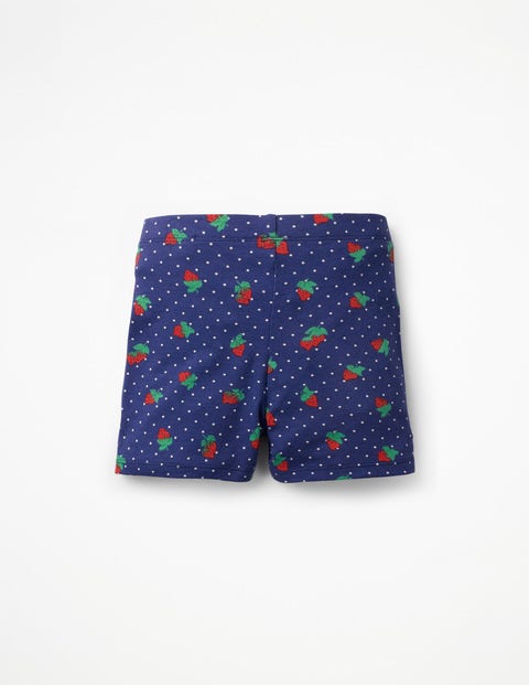 Jersey Shorts - Starboard Blue Strawberry Spot Jersey Shorts - Starboard Blue Strawberry Spot