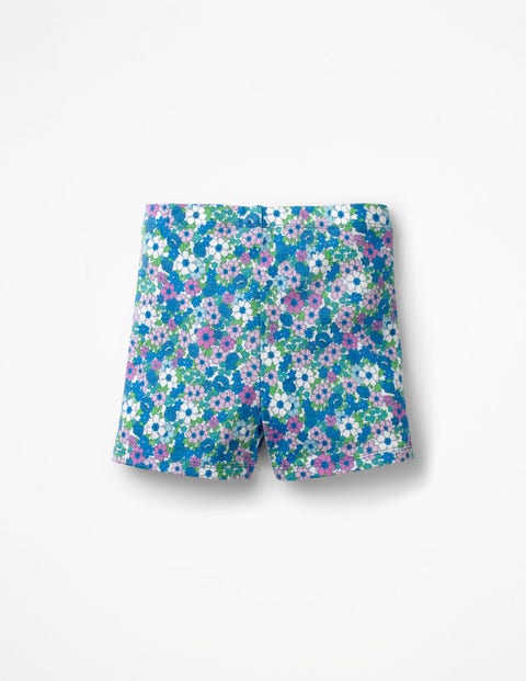 Jersey Shorts - Sea Breeze Forget Me Not Jersey Shorts - Sea Breeze Forget Me Not