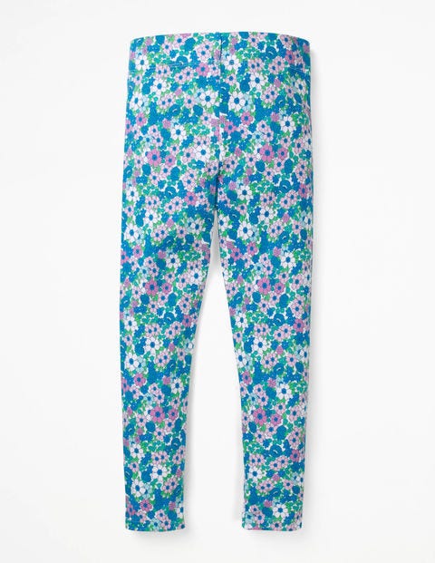 Fun Leggings - Sea Breeze Blue Forget Me Not Fun Leggings - Sea Breeze Blue Forget Me Not
