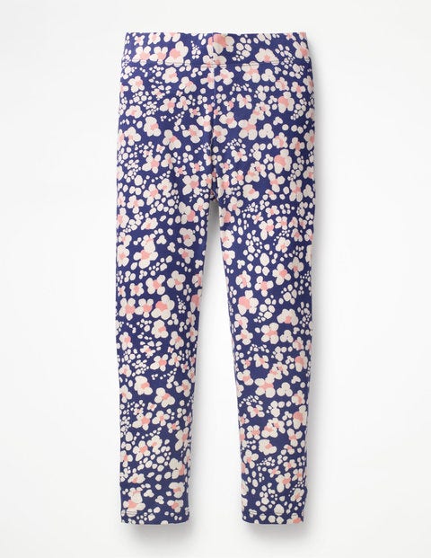Fun Leggings - Starboard Blue Animal Print Fun Leggings - Starboard Blue Animal Print