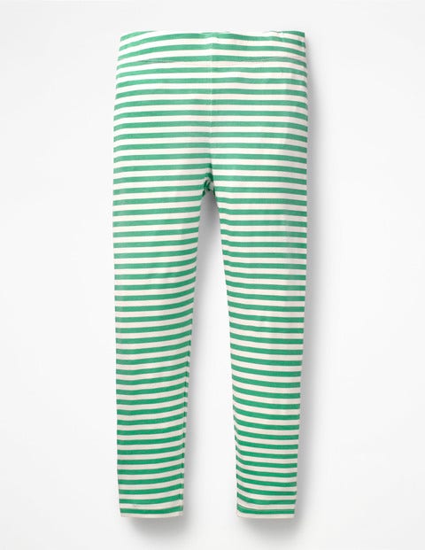Stripe & Spot Leggings - Jungle Green/Ivory Stripe & Spot Leggings - Jungle Green/Ivory