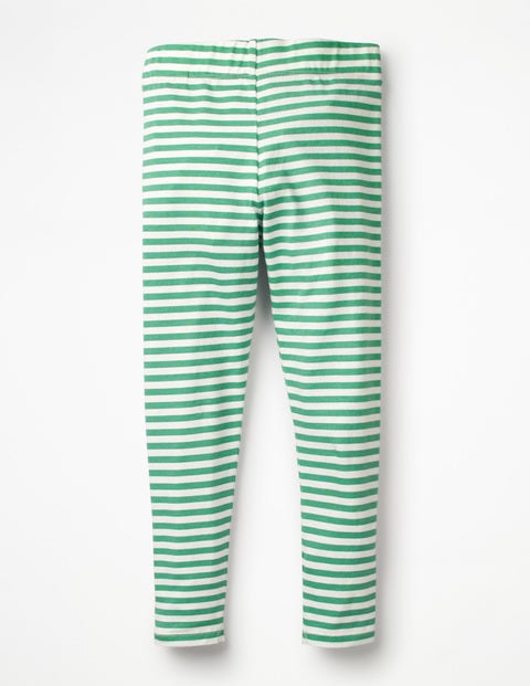 Stripe & Spot Leggings - Jungle Green/Ivory Stripe & Spot Leggings - Jungle Green/Ivory