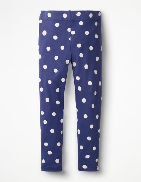 Stripe & Spot Leggings - Starboard Blue Painted Spot Stripe & Spot Leggings - Starboard Blue Painted Spot