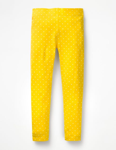 Stripe & Spot Leggings - Sunshine Yellow Pin Spot Stripe & Spot Leggings - Sunshine Yellow Pin Spot