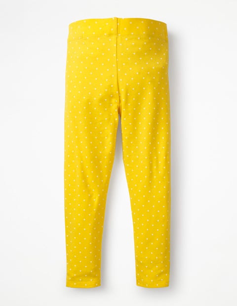 Stripe & Spot Leggings - Sunshine Yellow Pin Spot Stripe & Spot Leggings - Sunshine Yellow Pin Spot