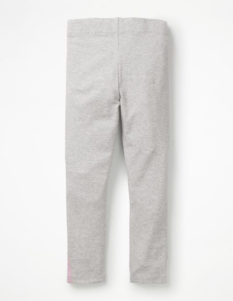 Appliqué Leggings - Grey Marl Rainbows Appliqué Leggings - Grey Marl Rainbows