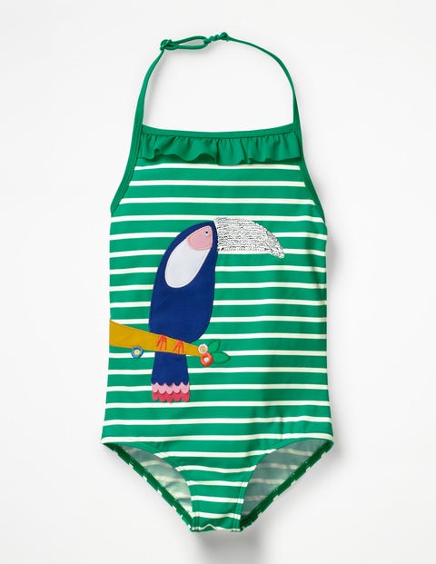 Colour-Change Sequin Swimsuit - Astro Green/Ivory Toucan Colour-Change Sequin Swimsuit - Astro Green/Ivory Toucan