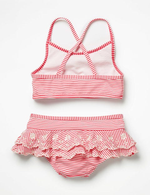 Pretty Bikini Set - Ivory/Neon Grapefruit Orange Pretty Bikini Set - Ivory/Neon Grapefruit Orange