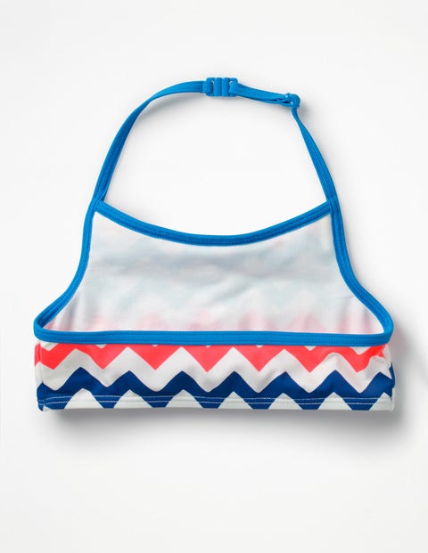 Ruffle Bikini Top - Rainbow Chevron Ruffle Bikini Top - Rainbow Chevron