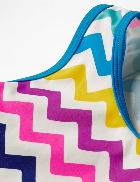 Surf Bikini Top - Rainbow Chevron Surf Bikini Top - Rainbow Chevron