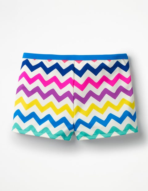 Swim Shorts - Rainbow Chevron Swim Shorts - Rainbow Chevron