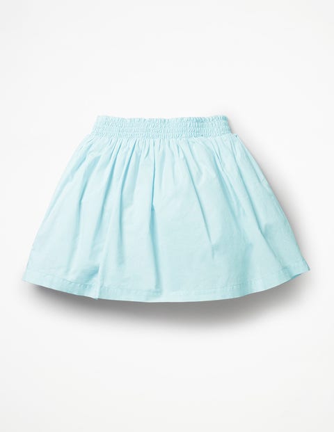 Bright Embellished Skirt - Pale Blue Toucans Bright Embellished Skirt - Pale Blue Toucans