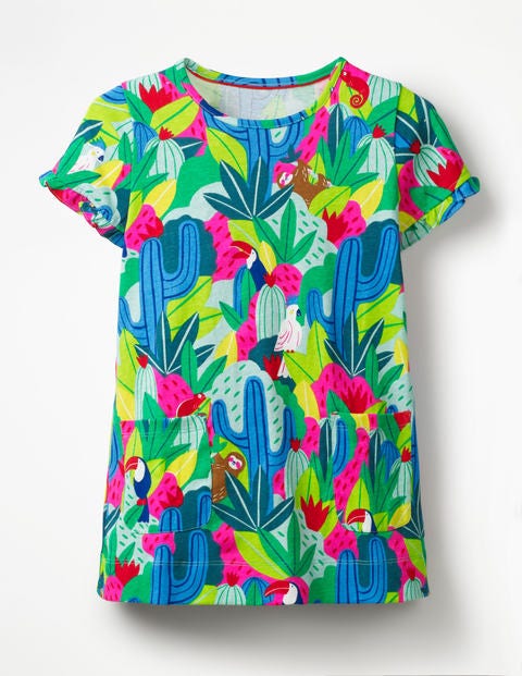 Colourful Tunic - Multi Tropical Jungle Colourful Tunic - Multi Tropical Jungle