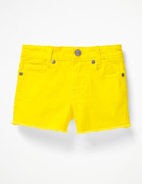 Denim Shorts - Sunshine Yellow Denim Shorts - Sunshine Yellow