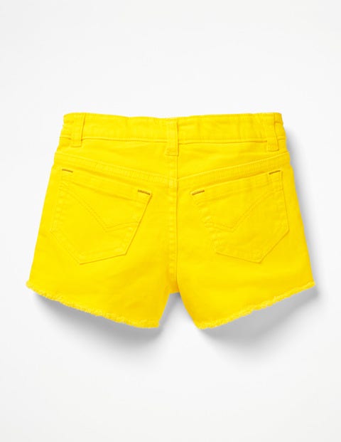 Denim Shorts - Sunshine Yellow Denim Shorts - Sunshine Yellow