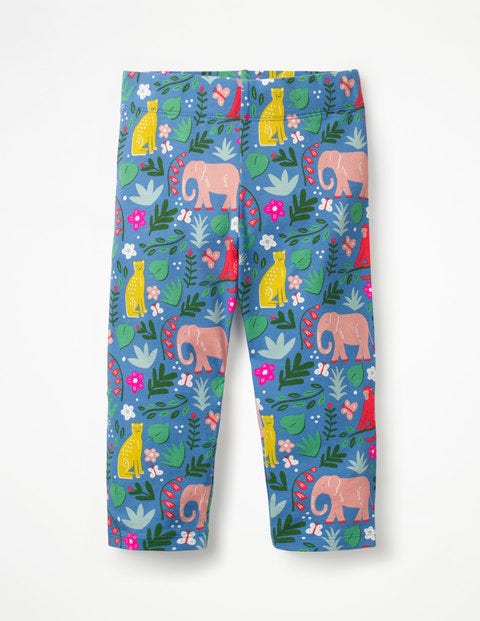 Fun Cropped Leggings - Multi Indian Garden Fun Cropped Leggings - Multi Indian Garden