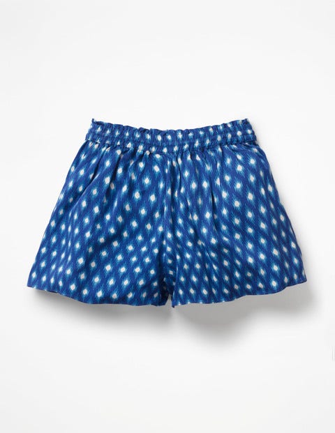 Printed Culottes - Blue Wave Ikat Printed Culottes - Blue Wave Ikat