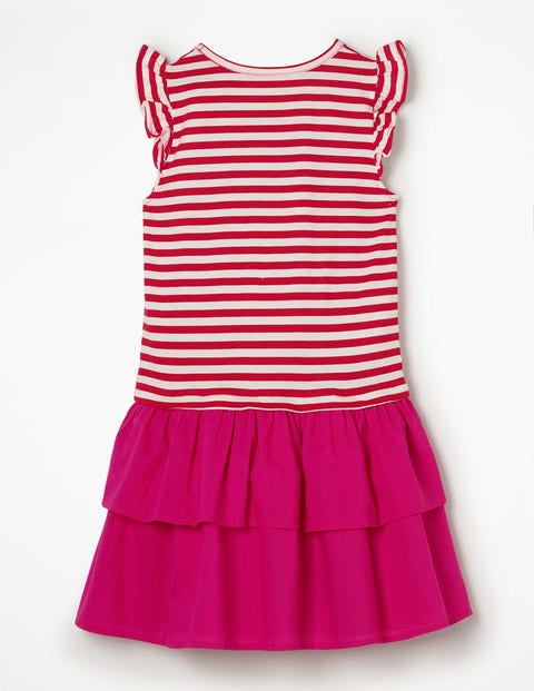Colour-Change Sequin Dress - White/Strawberry Tart Red Fish Colour-Change Sequin Dress - White/Strawberry Tart Red Fish