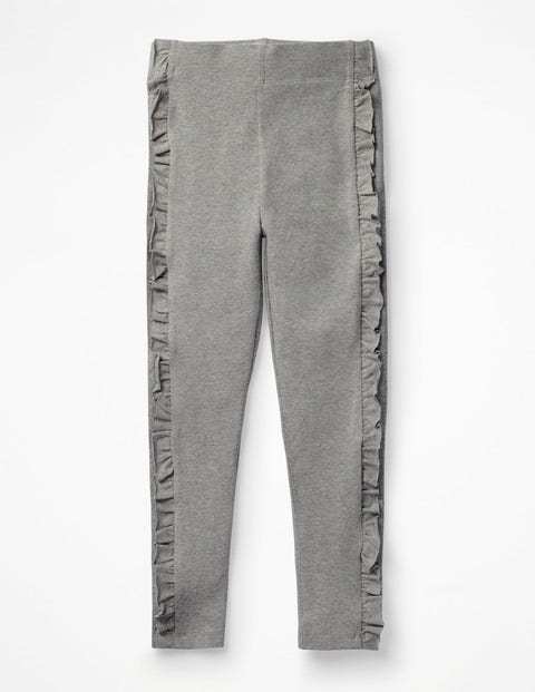 Ruffle Leggings - Grey Marl Ruffle Leggings - Grey Marl