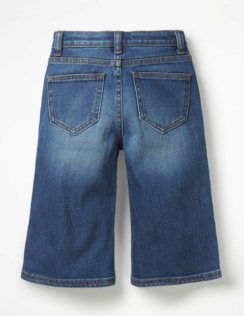 Denim Culottes - Mid Vintage Denim Denim Culottes - Mid Vintage Denim