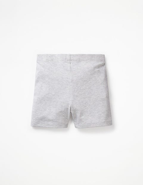 Plain Jersey Shorts - Grey Marl Plain Jersey Shorts - Grey Marl