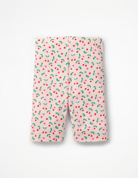 Jersey Knee Shorts - Parisian Pink Cherries Jersey Knee Shorts - Parisian Pink Cherries