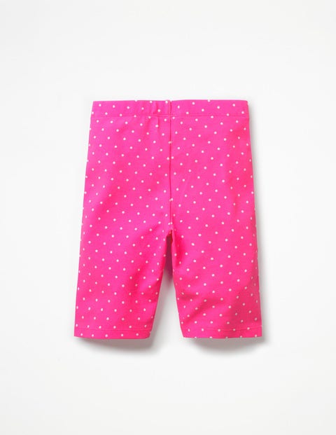 Jersey Knee Shorts - Festival Pink Spot Jersey Knee Shorts - Festival Pink Spot