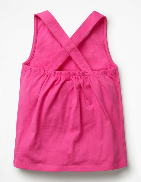 Cross-Back Tank - Festival Pink Cross-Back Tank - Festival Pink