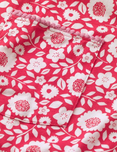 Frill Jersey Tunic - Strawberry Tart Red Vines Frill Jersey Tunic - Strawberry Tart Red Vines