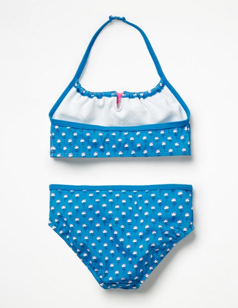 Tassel Bikini Set - Blue Burst Bud Tassel Bikini Set - Blue Burst Bud