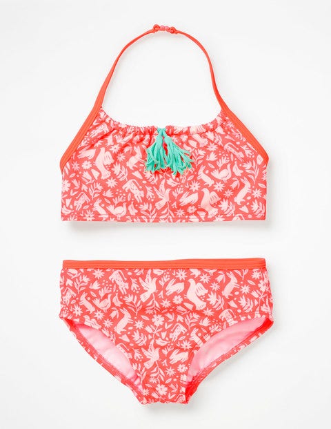 Tassel Bikini Set - Neon Orange Folk Friends Tassel Bikini Set - Neon Orange Folk Friends