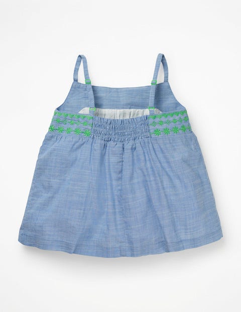 Trägershirt Mit Quasten - Faux-Uni Trägershirt Mit Quasten - Faux-Uni