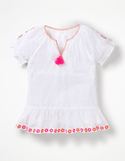 Floaty Boho Top - White Floaty Boho Top - White
