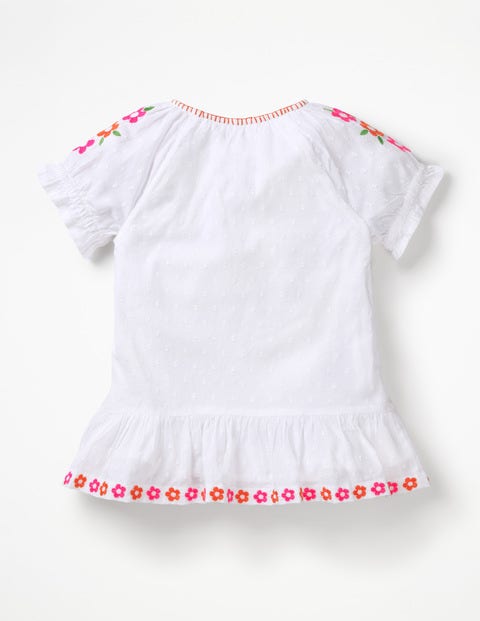 Floaty Boho Top - White Floaty Boho Top - White