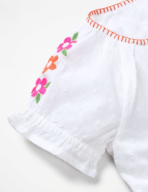 Floaty Boho Top - White Floaty Boho Top - White