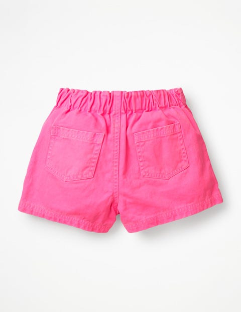 Twillshorts Mit Rüschentaschen - Festivalrosa Twillshorts Mit Rüschentaschen - Festivalrosa