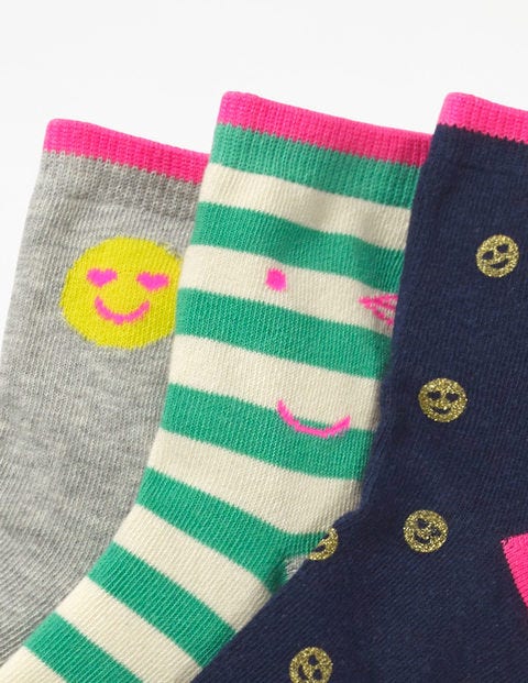 3 Pack Socks - Emoji 3 Pack Socks - Emoji