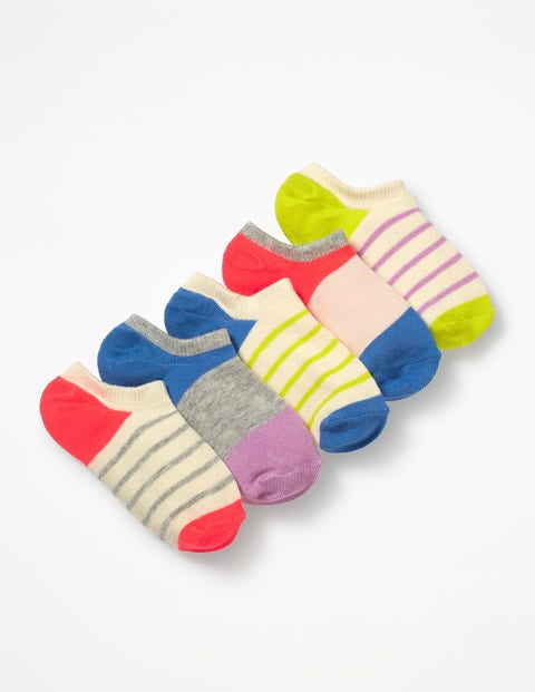 5 Pack Secret Socks - Multi Stripe 5 Pack Secret Socks - Multi Stripe