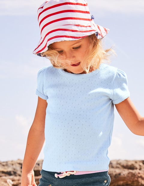 Jersey Reversible Hat - Elizabethan Blue Wild Ponies Jersey Reversible Hat - Elizabethan Blue Wild Ponies