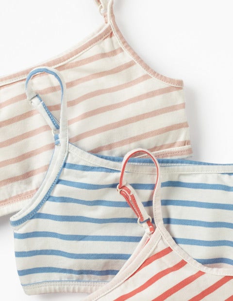 3 Pack Crop Tops - Multi Stripes 3 Pack Crop Tops - Multi Stripes
