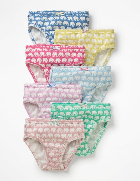 7 Pack Underwear - Elephants 7 Pack Underwear - Elephants